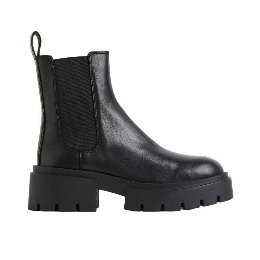 

Сапоги H&M Leather Chelsea, черный