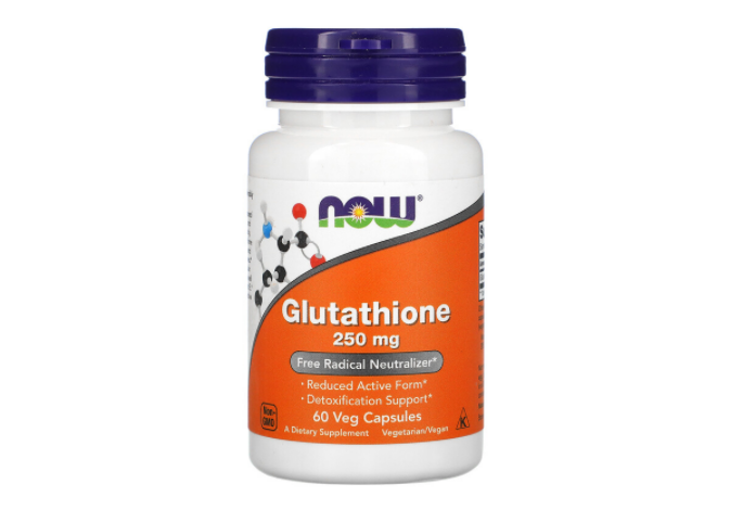 Глутатион NOW Foods 250 мг, 60 капсул глутатион 500 мг 30 вегетарианских капсул now foods