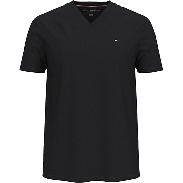 

Футболка Tommy Hilfiger Essential V-Neck, черный