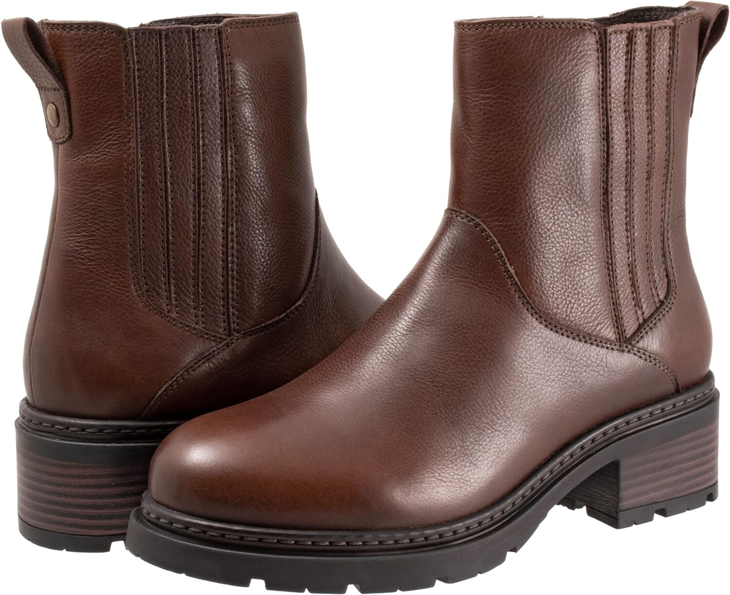 

Ботильоны Novato SoftWalk, цвет Dark Brown
