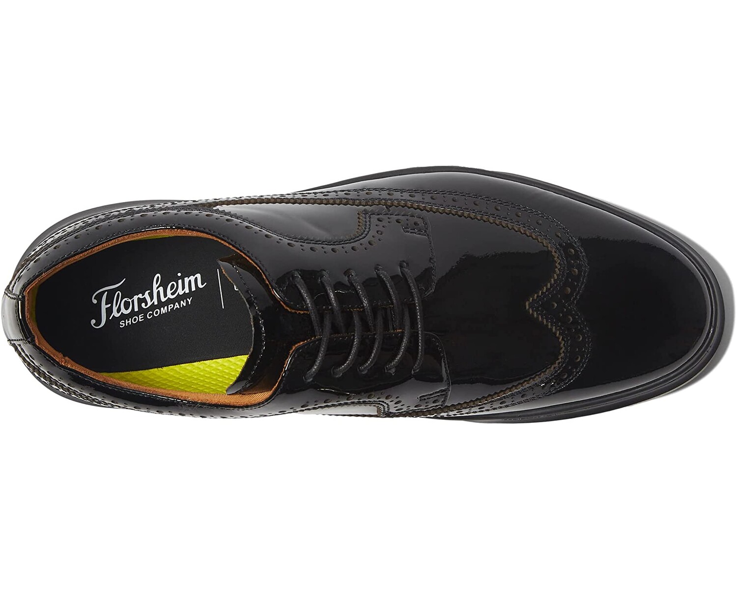 

Кроссовки Premier Wing Tip Lace-Up Sneaker Florsheim, черный