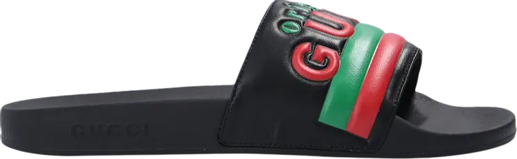 

Кроссовки Gucci Wmns Slide Original Gucci - Black, черный