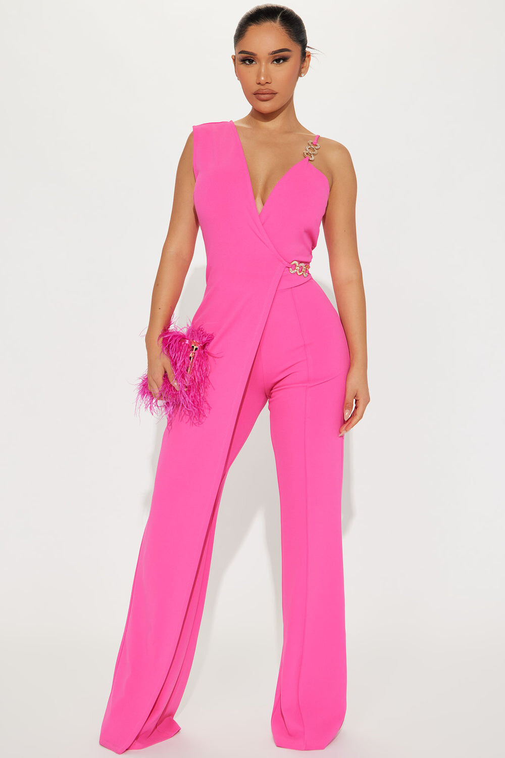 

Комбинезон Fashion Nova JP16828, розовый