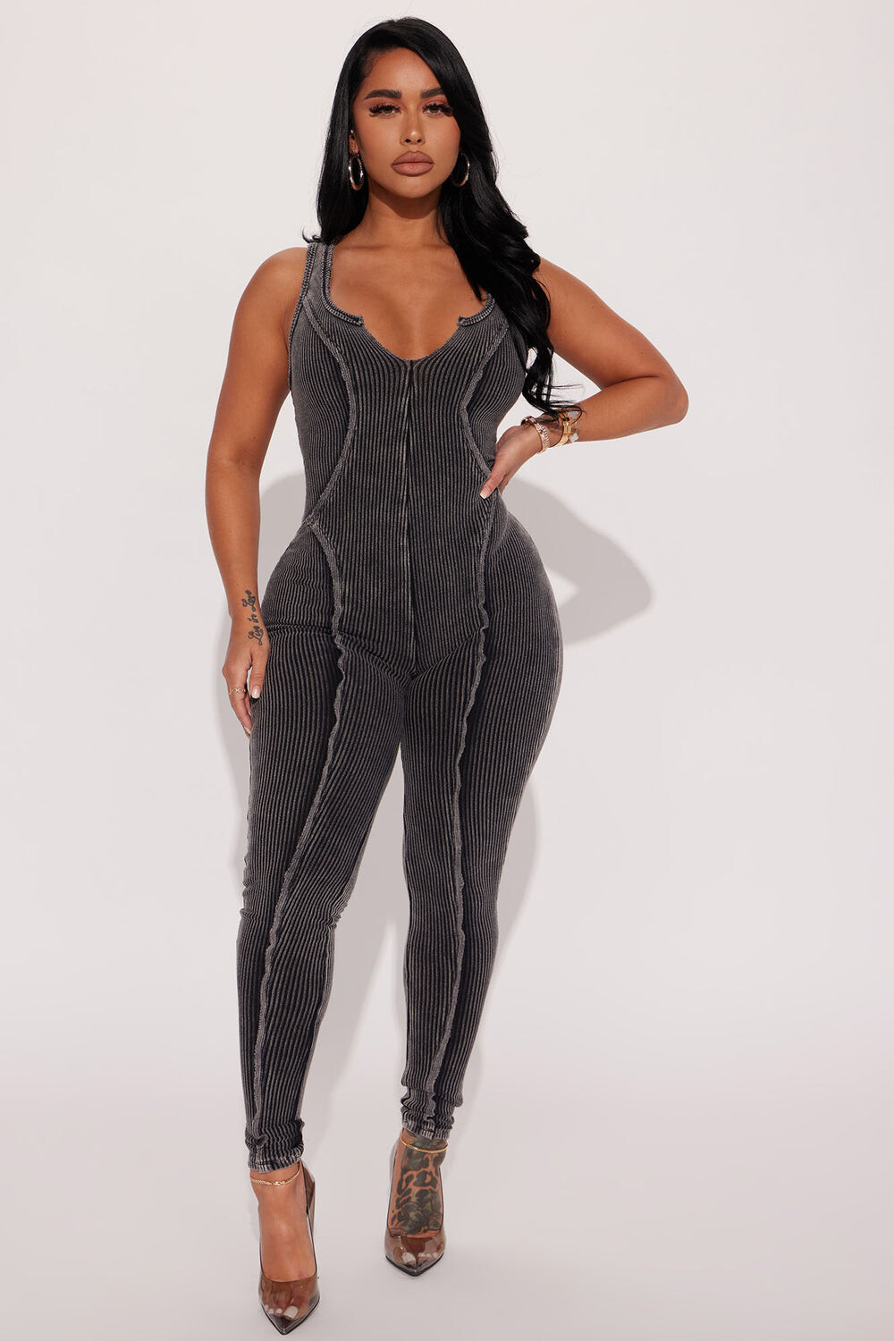 

Комбинезон Fashion Nova GD3225, черный