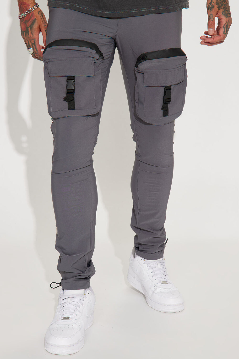 

Брюки карго Fashion Nova SS22B721, серый