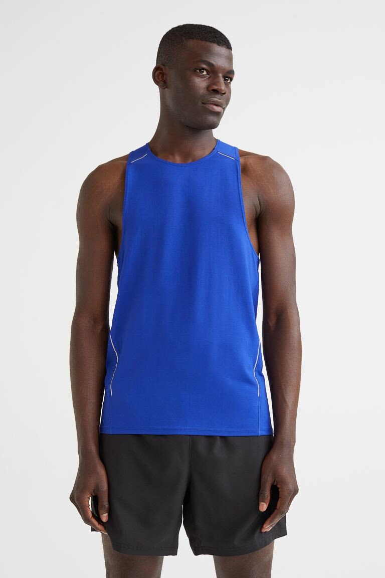 

Беговая футболка H&M, синий