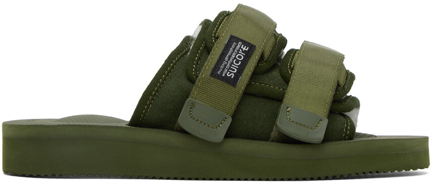 

Зеленые сандалии MOTO-Mab Suicoke, Серый
