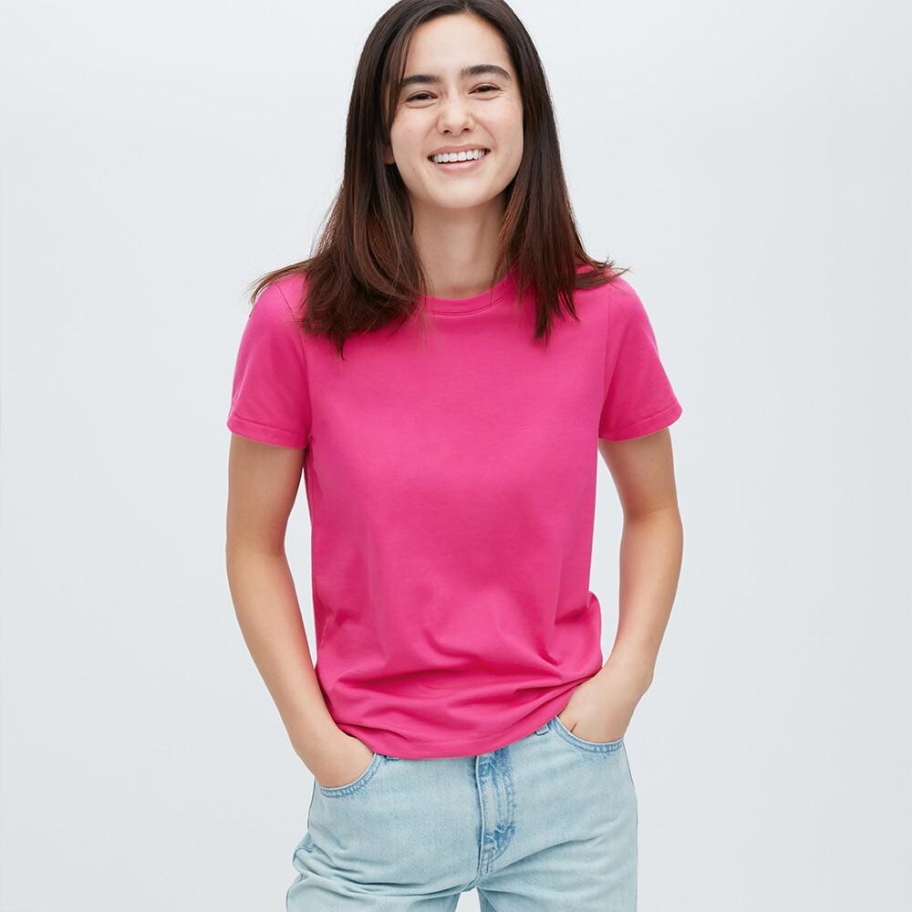 

Футболка Uniqlo, розовый