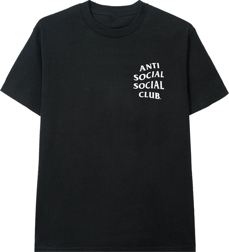 Футболка Anti Social Social Club Mind Games Tee 'Black', черный худи anti social social club mind games black черный