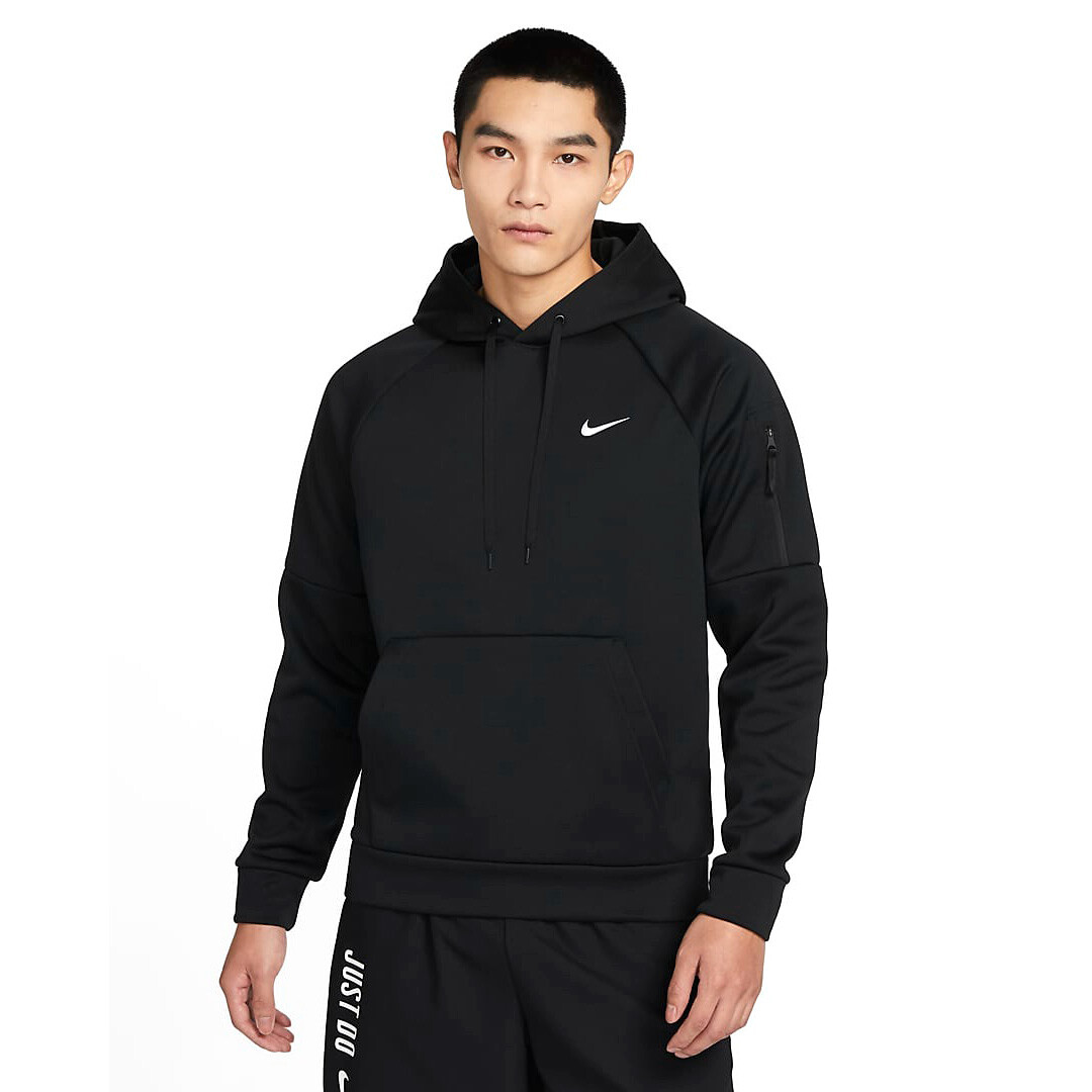 

Худи Nike Therma-Fit Training, черный/белый