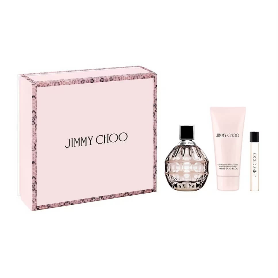 Подарочный набор Jimmy Choo Eau de Parfum, 3 предмета набор парфюмерии jimmy choo подарочный набор женский jimmy choo
