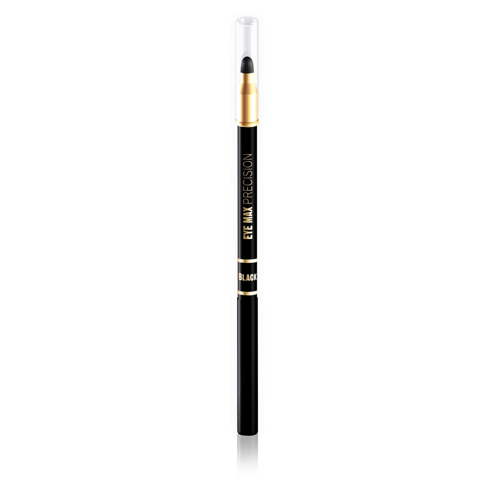 

Eveline Cosmetics Автоматический карандаш для глаз Eye Max Precision со спонжем Черный