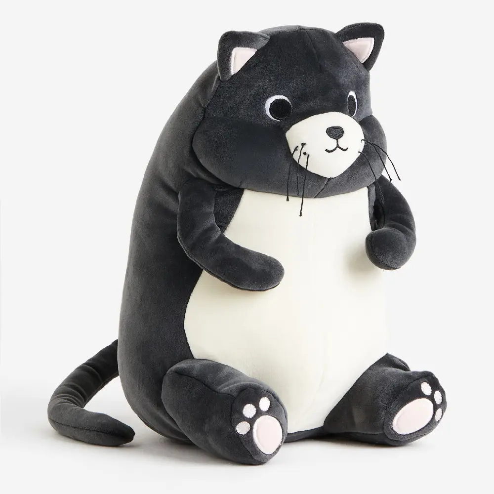 

Мягкая игрушка "Кошка" H&M Home, темно-серый