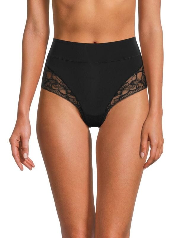 

Разглаживающие трусы с высокой посадкой Wolford Black