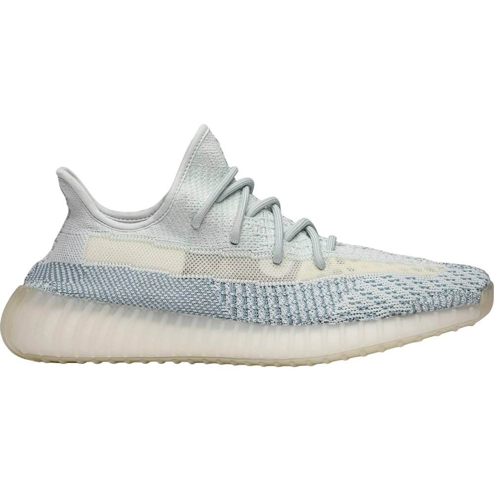 Кроссовки Yeezy Boost 350 V2 Cloud White Non-Reflective, белый - фото