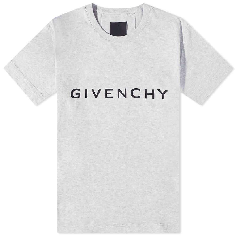 

Футболка Givenchy Logo Tee, Серый