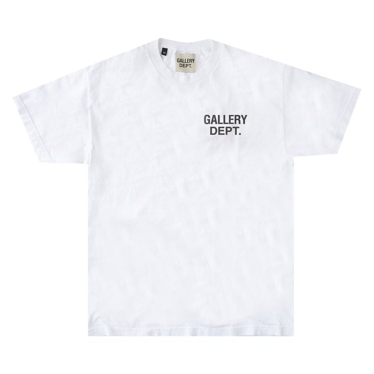 Футболка Gallery Dept. Vintage Souvenir Tee 'White', белый - фото