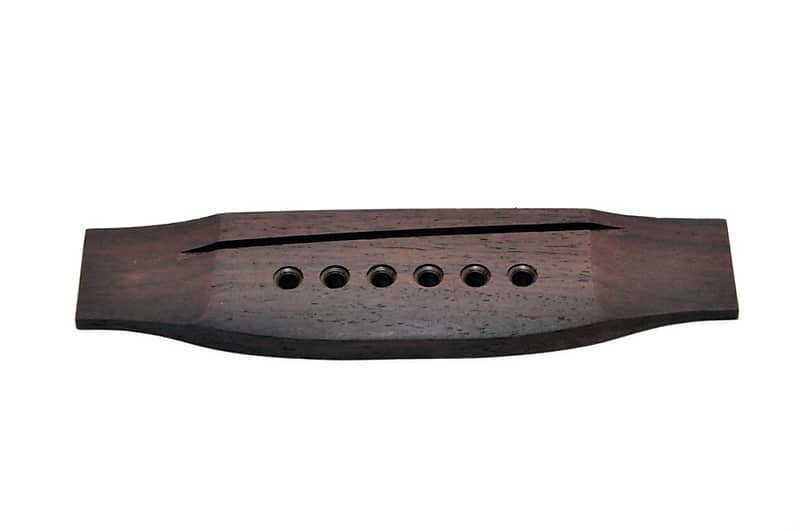 Акустическое седло сквозного бриджа, палисандр, без отделки Allparts GB-0865-0R0 1 шт 6 струнное седло сквозь сгибающееся акустическое фольклорное акустическое гитарное седло из розового дерева