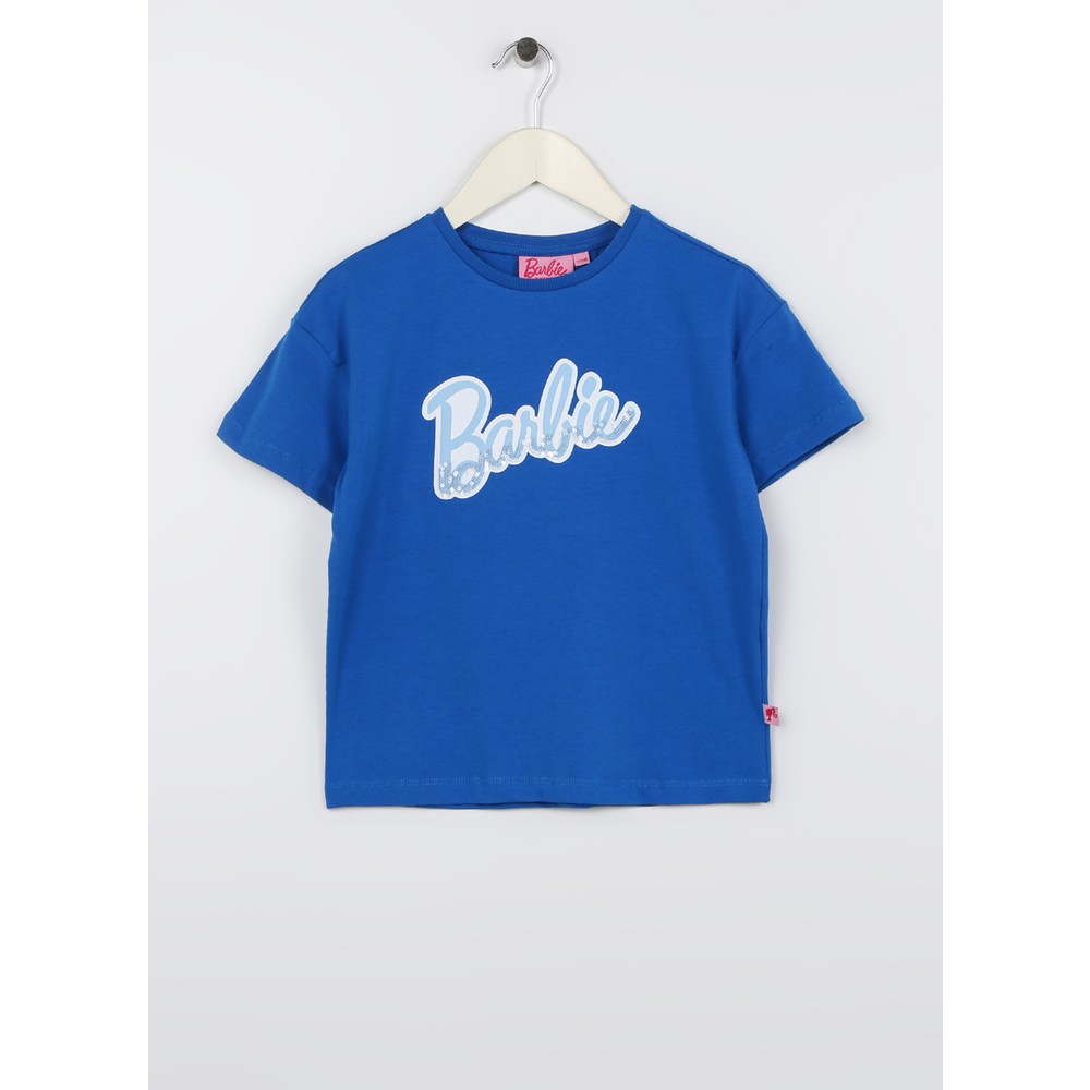 Детская футболка с принтом Barbie, синий барби сумочка для раскрашивания fashion girls 16х10см арт 03295