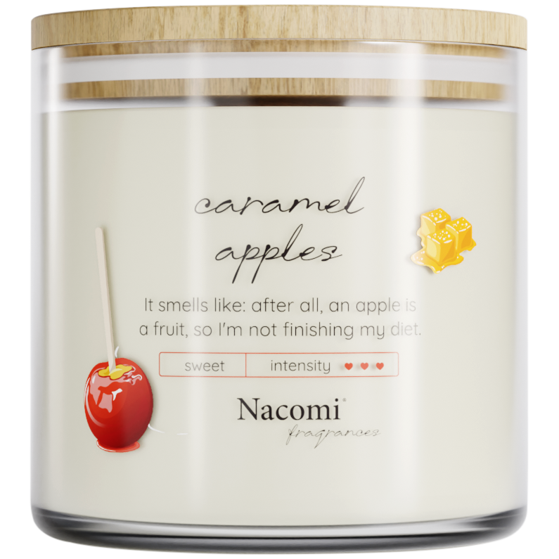 Nacomi Caramel Apples ароматическая свеча, 450 г