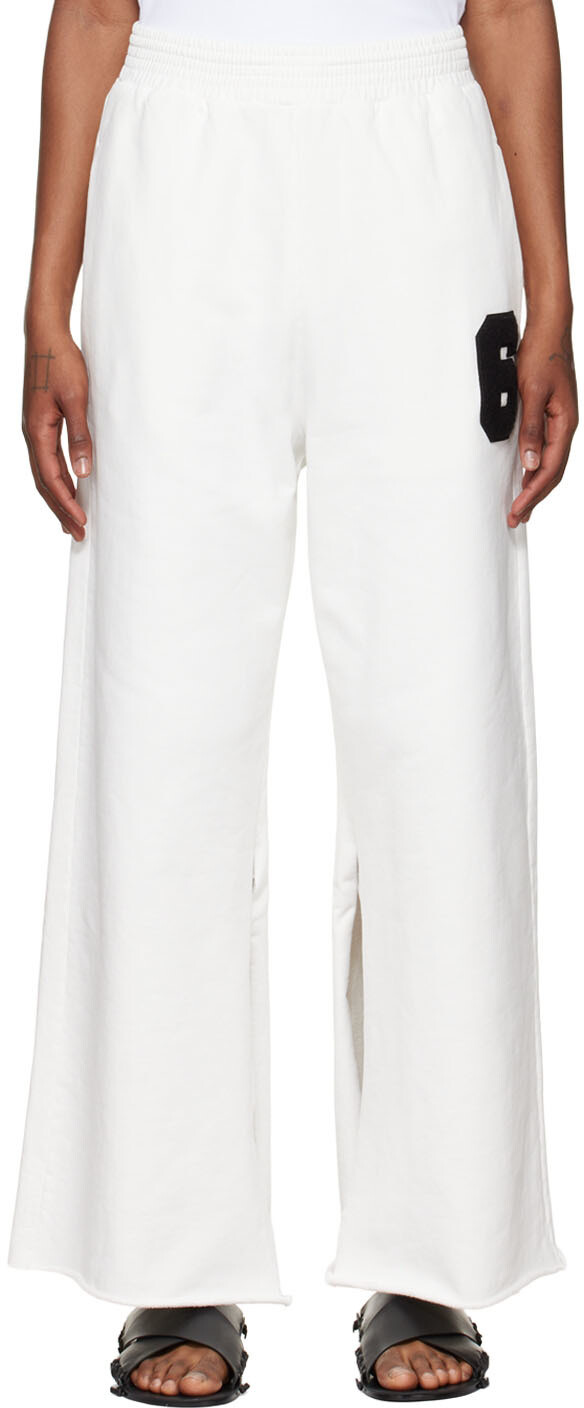 

Брюки Off-White с разрезом MM6 Maison Margiela