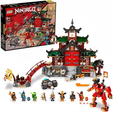 

Конструктор Lego 71767 Ninjago храм мастера Кружитцу с фигурками