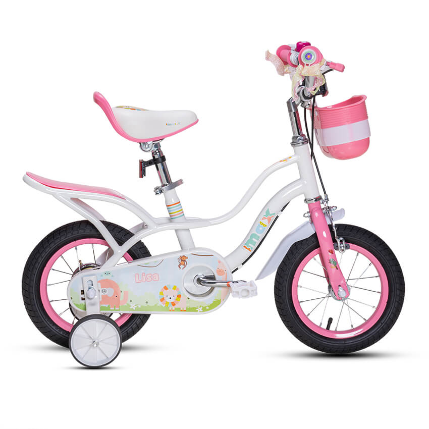 

Велосипед детский MAX BIKE Lisa 12", белый