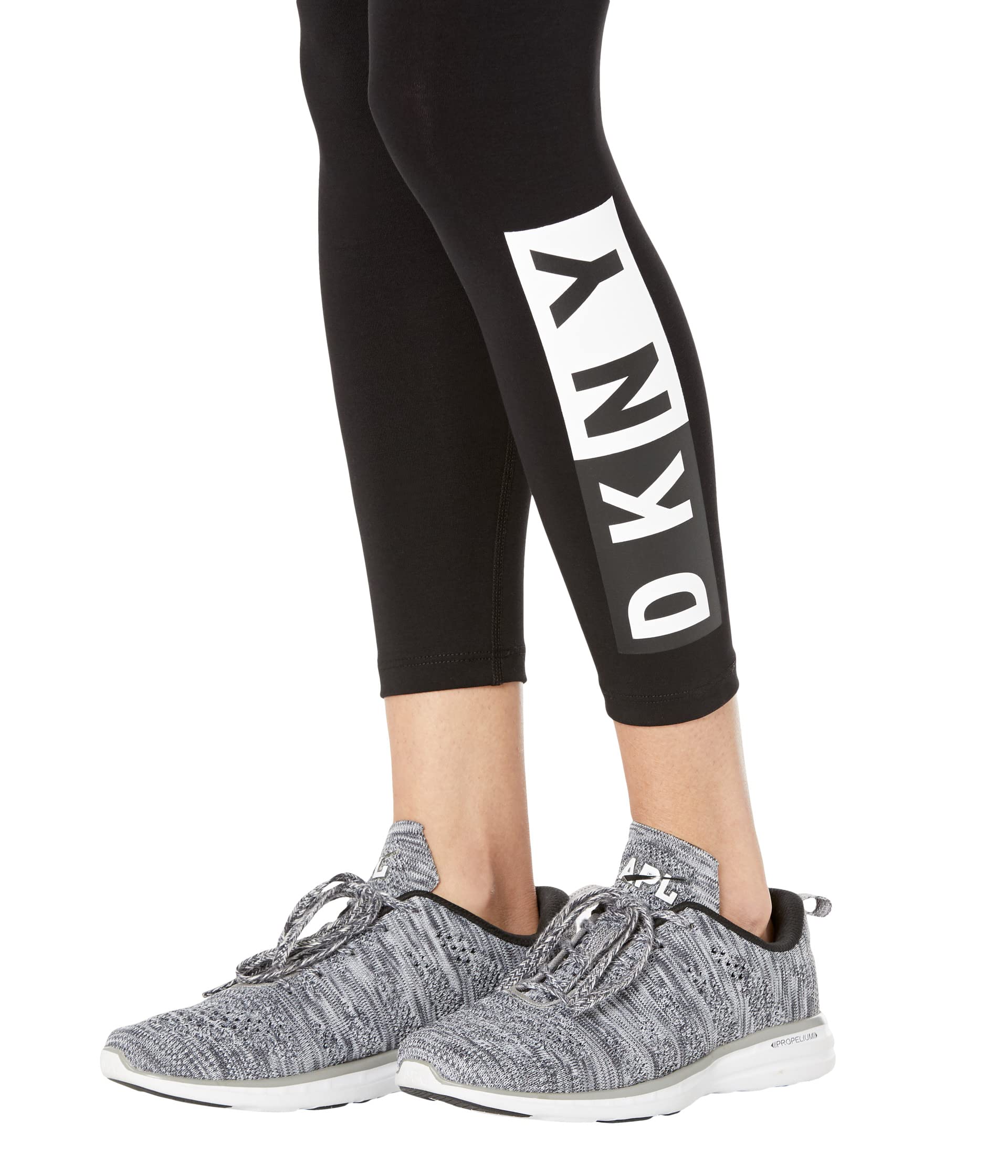 DKNY Women's Tummy Control Workout Yoga Leggings