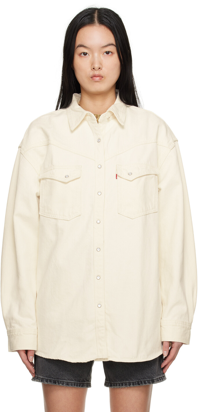 

Джинсовая рубашка свободного кроя Off-White Levi's