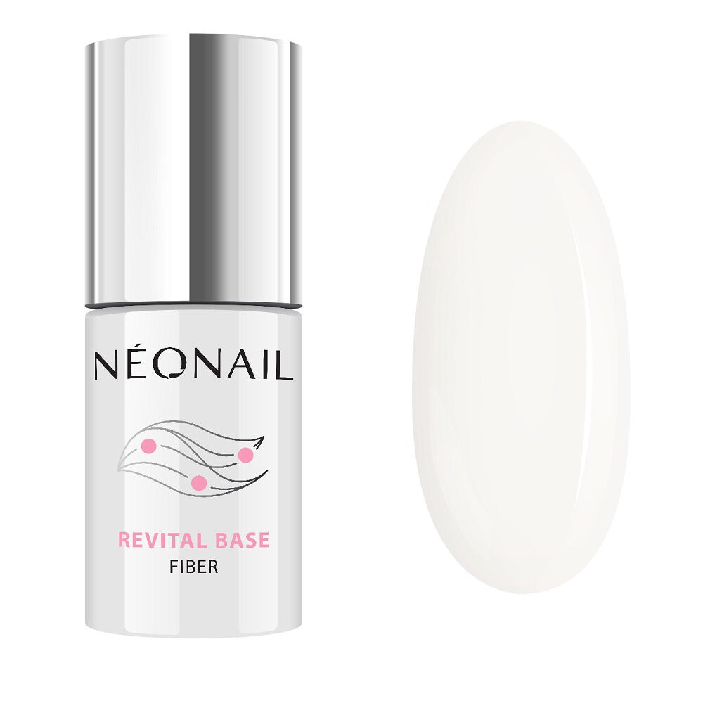 

NeoNail Revital Base Fiber укрепляющая гибридная база Milky Cloud 7.2мл