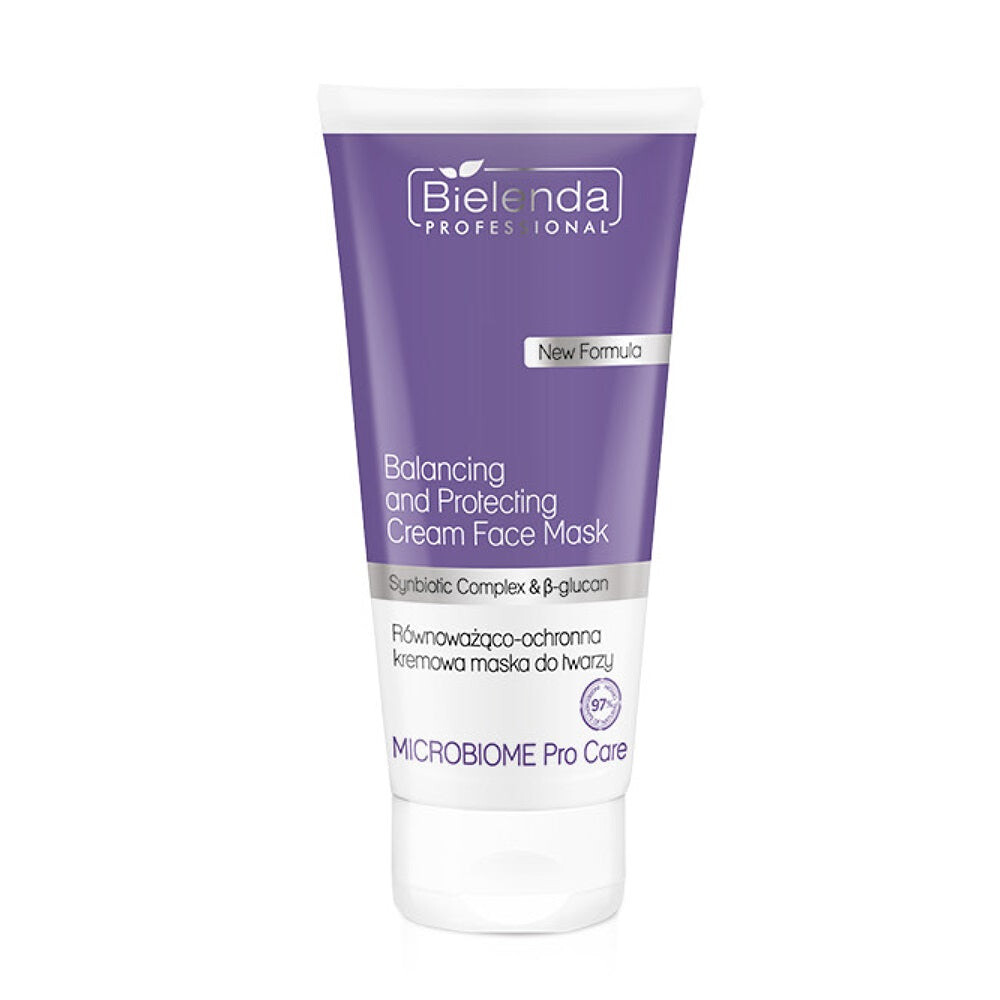 

Bielenda Professional Балансирующая и защитная кремовая маска для лица Microbiome Pro Care 175мл