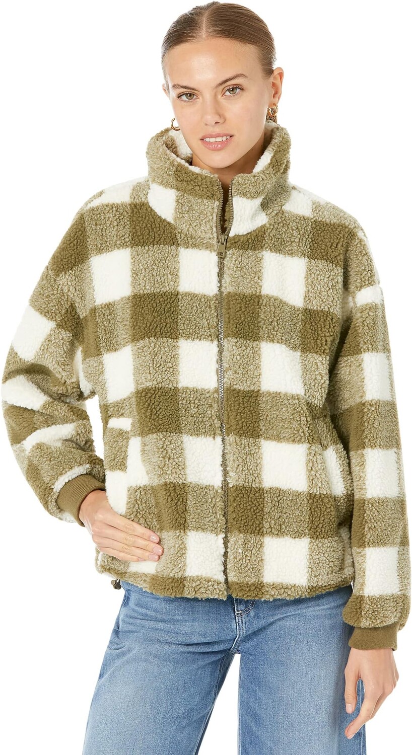 

Куртка Teddy Sherpa Levi's, цвет Olive Check