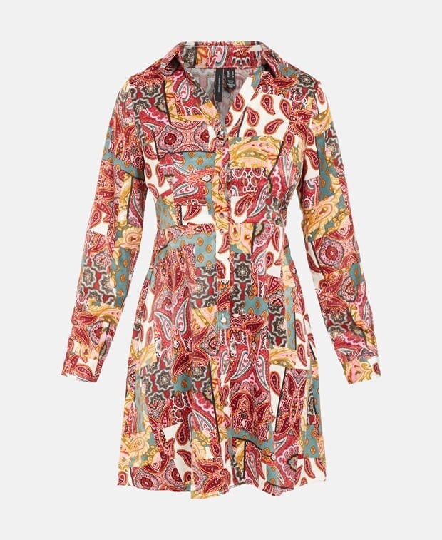 

Повседневное платье Vero Moda, темно-красный
