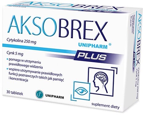 

Unipharm, АксоБрекс Плюс, 30 таблеток