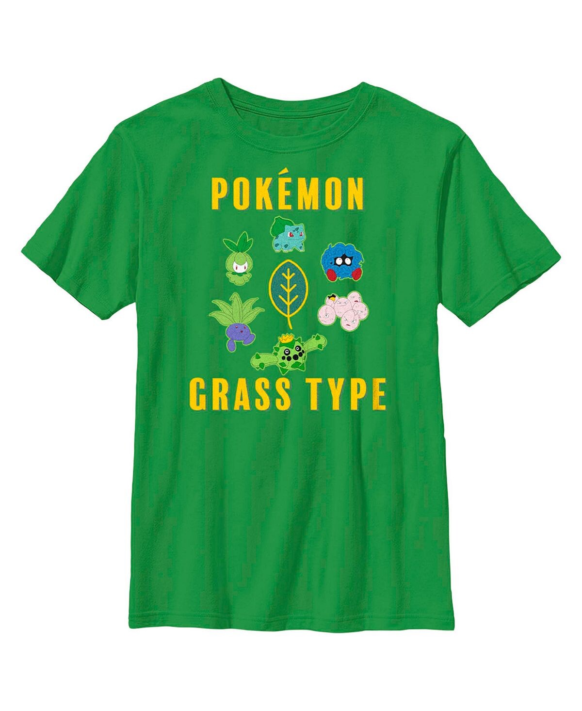 

Детская футболка Pokemon Grass Type Group для мальчиков Nintendo