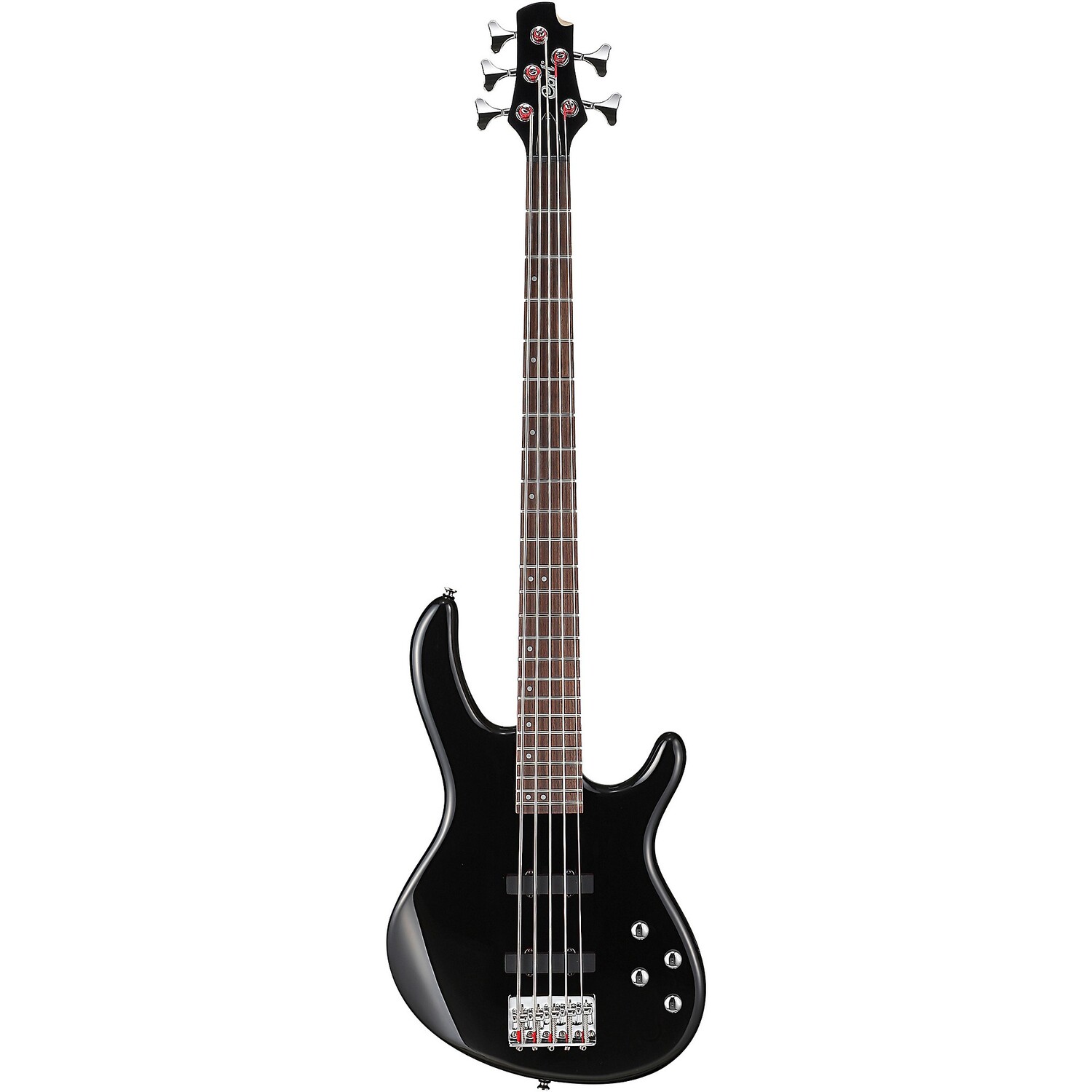 

5-струнная электрическая бас-гитара Cort Action Bass Plus, черная