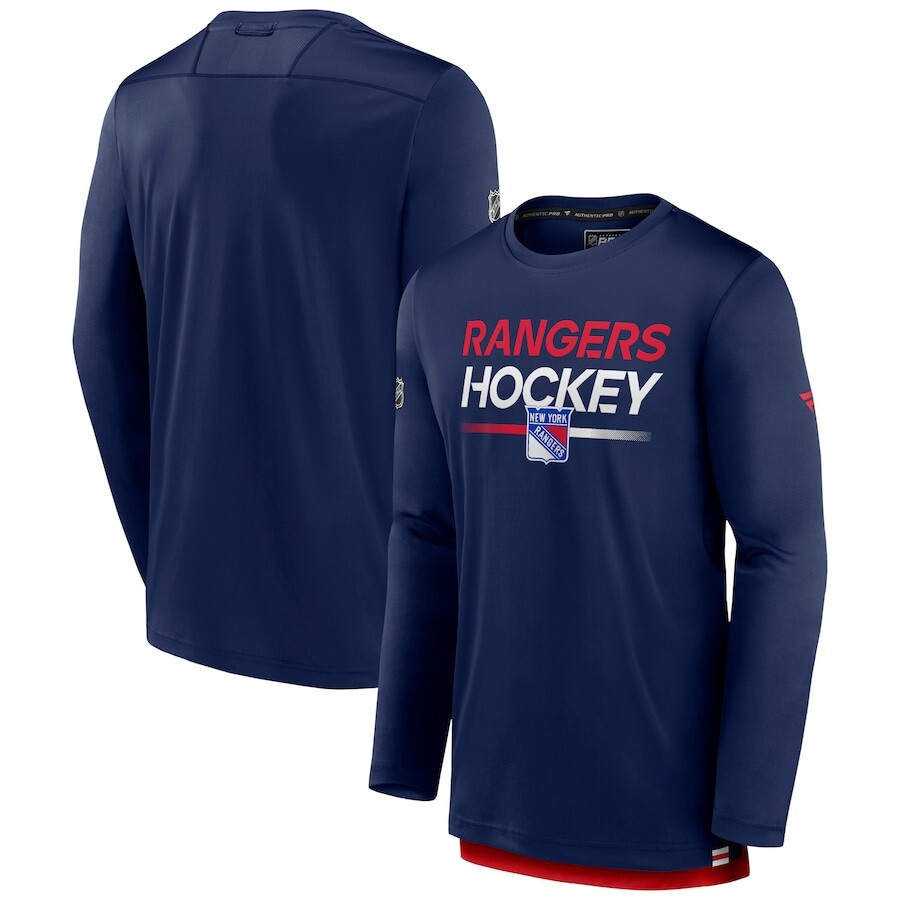 

Футболка с длинным рукавом Fanatics Branded New York Rangers, нави