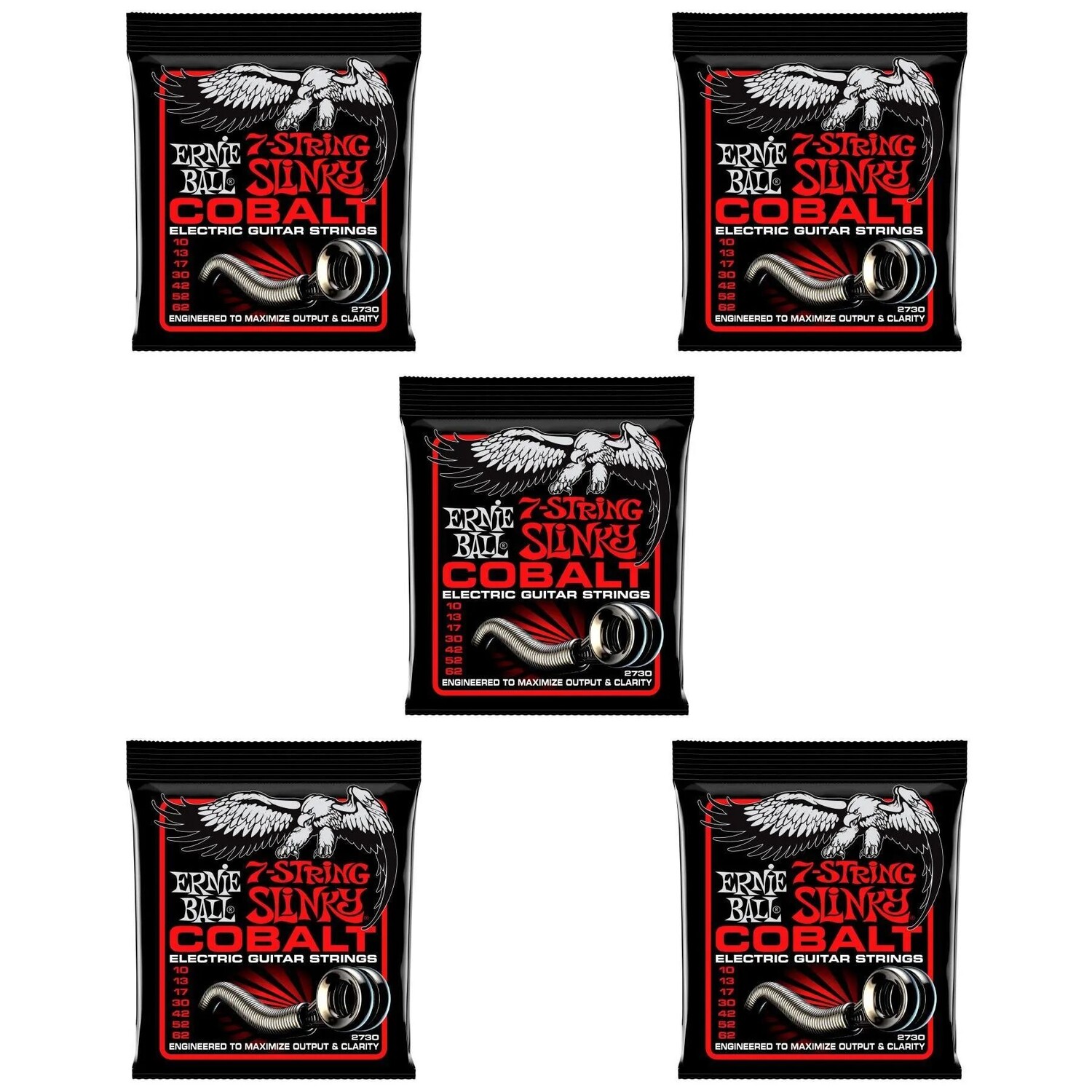 

Струны для электрогитары Ernie Ball 2730 Skinny Top Heavy Bottom Slinky Cobalt — .010-.062, 7 струн (5 шт.)