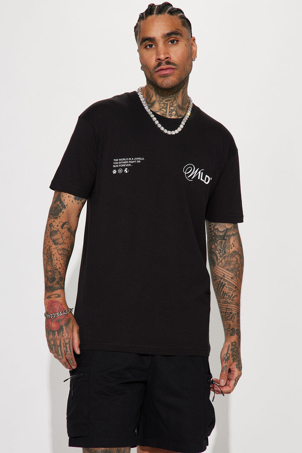 

Футболка Fashion Nova SPDN2274M, черный