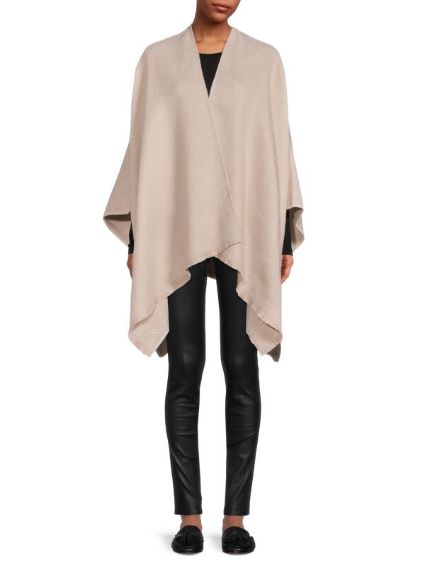 

Асимметричная накидка с логотипом Calvin Klein Heathered grey