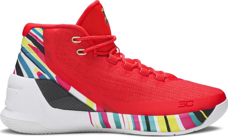 

Кроссовки Under Armour Curry 3 CNY, красный