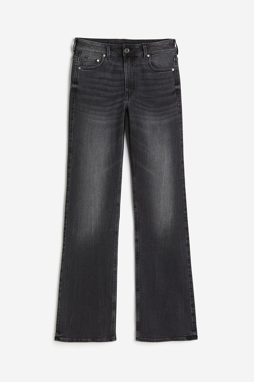 

Джинсы H&M Bootcut High, темно-серый