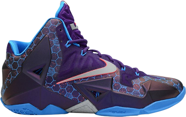 Кроссовки Nike LeBron 11 'Hornets', фиолетовый - фото