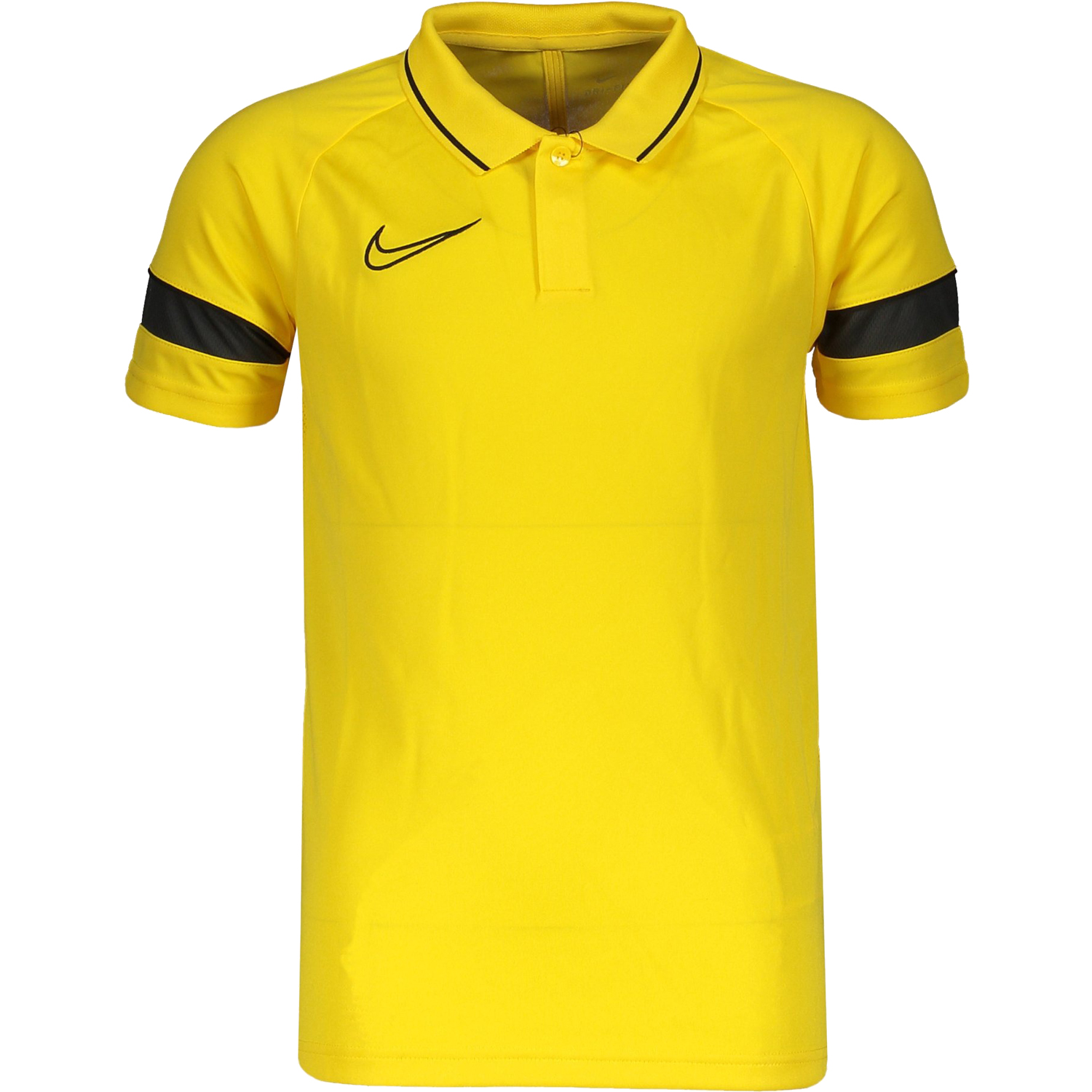 Футболка-поло Nike Performance Fussball Teamsport Academy 21, желтый/черный/серый