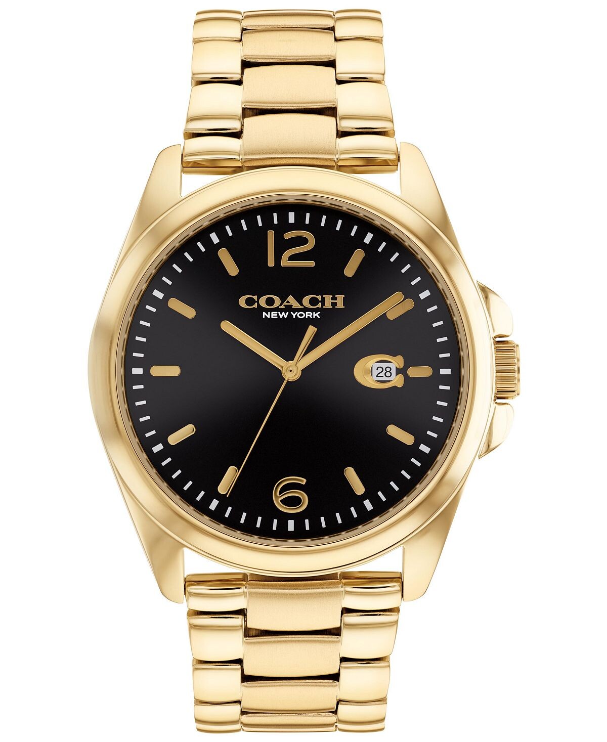 

Мужские часы greyson с браслетом из нержавеющей стали 41 мм COACH