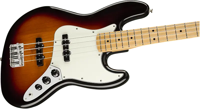 

Fender Player Jazz Bass - 3-тональные солнечные лучи с кленовой накладкой на гриф 0149902500