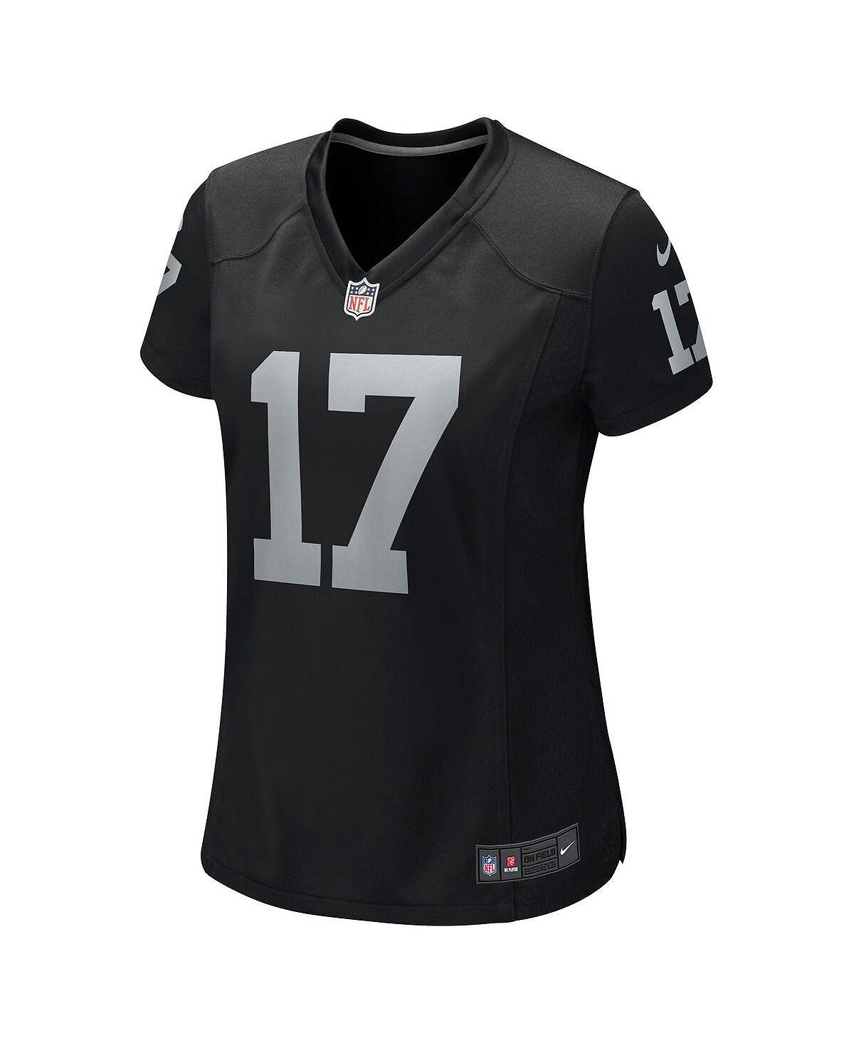 Женское джерси davante adams black las vegas raiders game jersey Nike,  черный