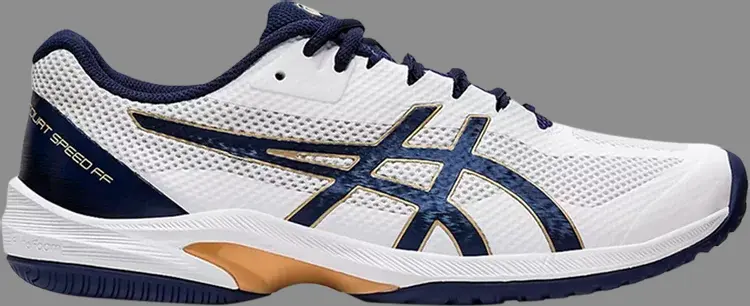 

Кроссовки court speed ff 'white peacoat' Asics, белый