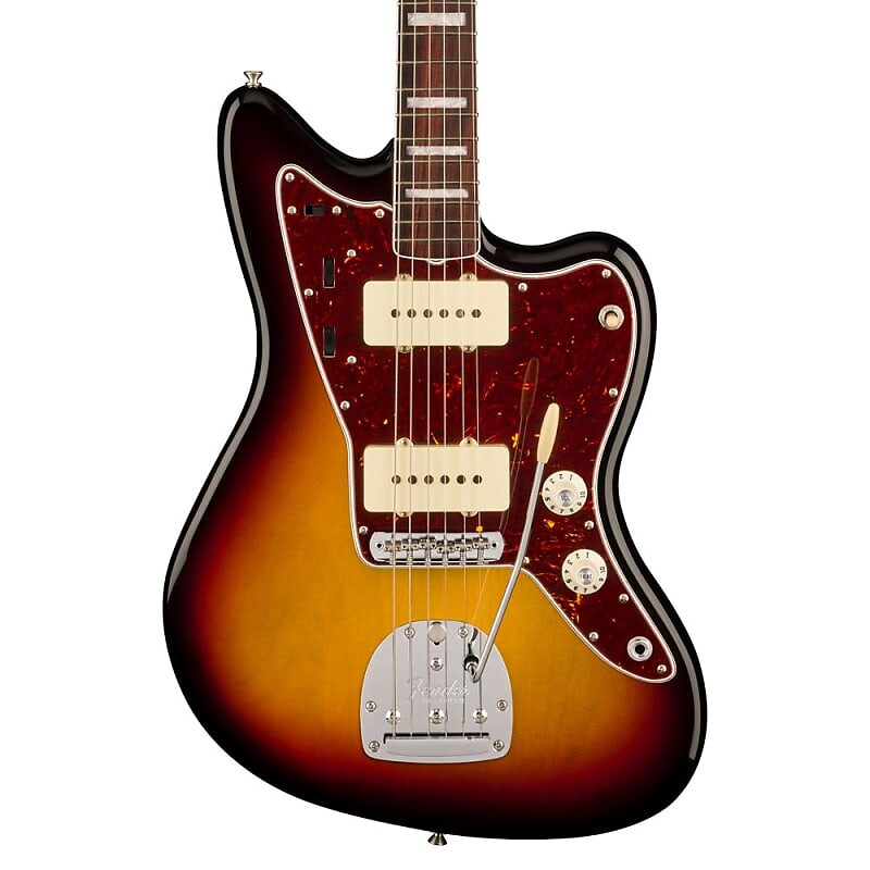 

Fender American Vintage II 66 Jazzmaster, накладка на гриф из палисандра - 3 цвета Sunburst Fender American II 66 Jazzmaster, Rosewood Fingerboard -