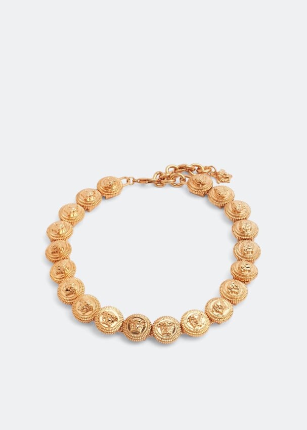 

Ожерелье VERSACE Tribute charm necklace, золотой